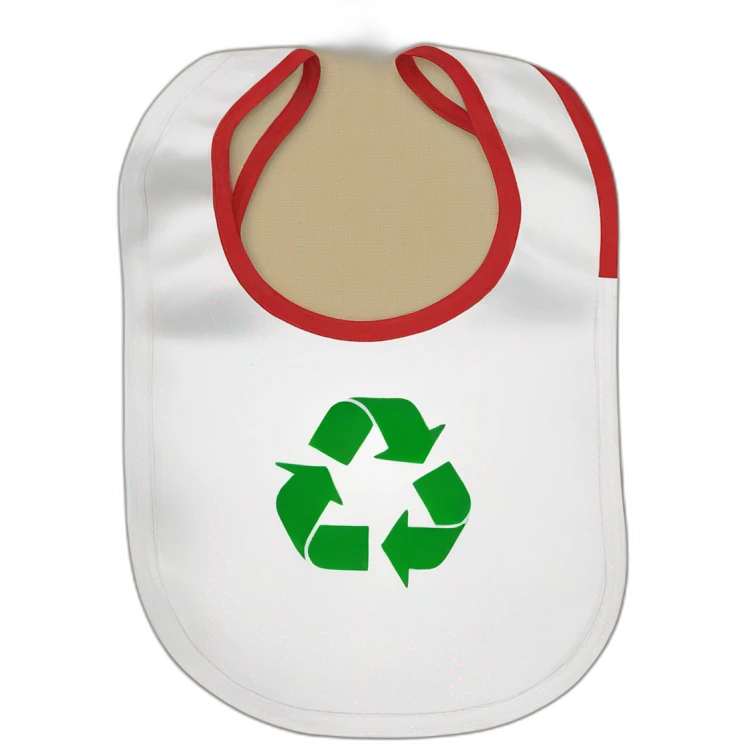 Recycle bib emoji
