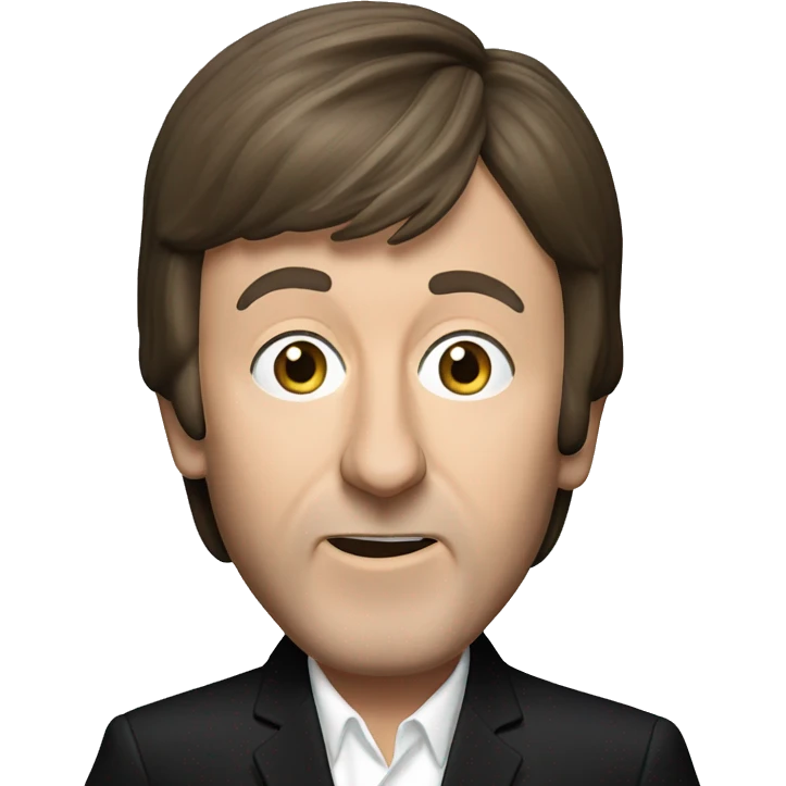 Paul McCartney memoji emoji