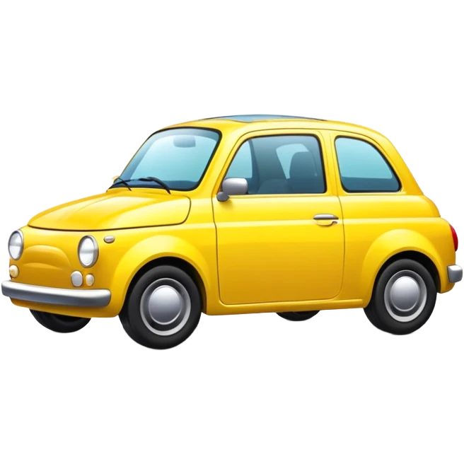 yellow car emoji