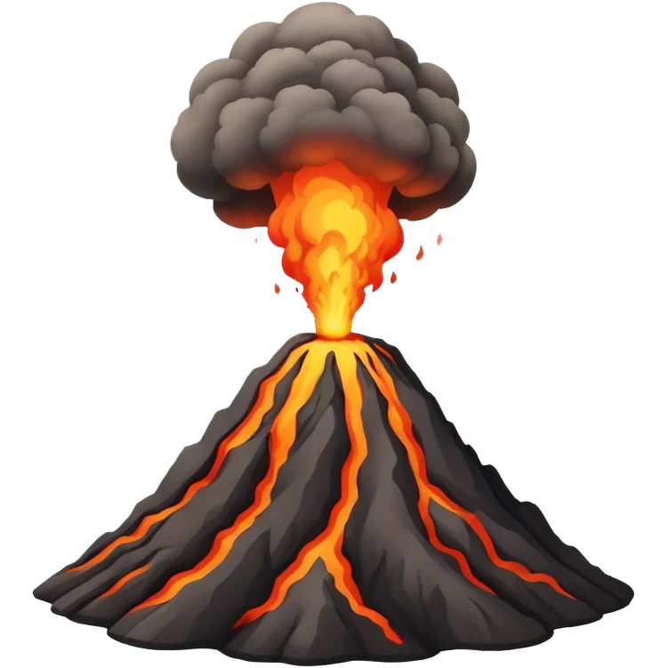 Volcano  emoji