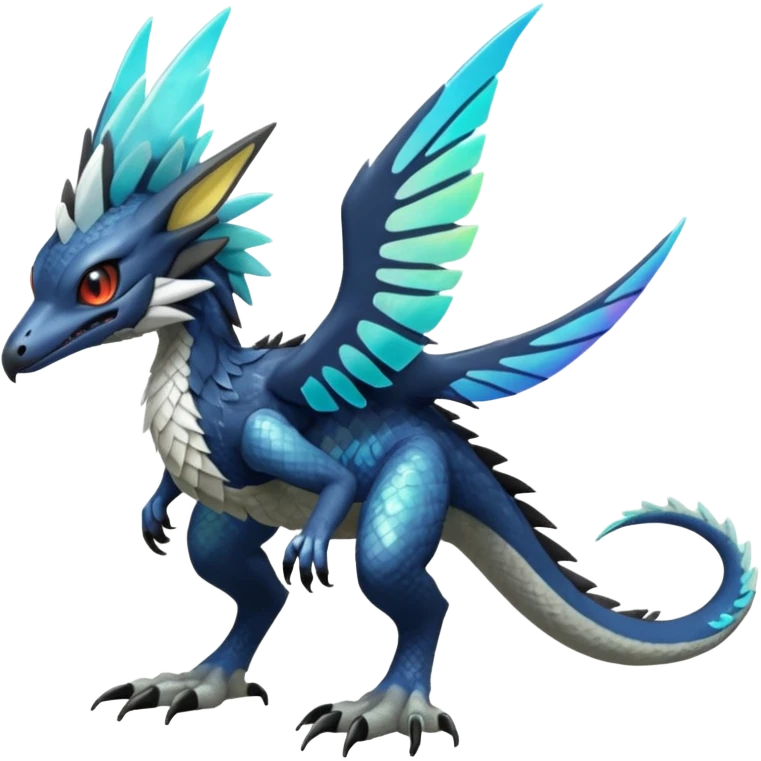  exotic tropical cyber-Trico-Nargacuga-Silvally-Fakémon-Pokémon-Vernid-creature emoji