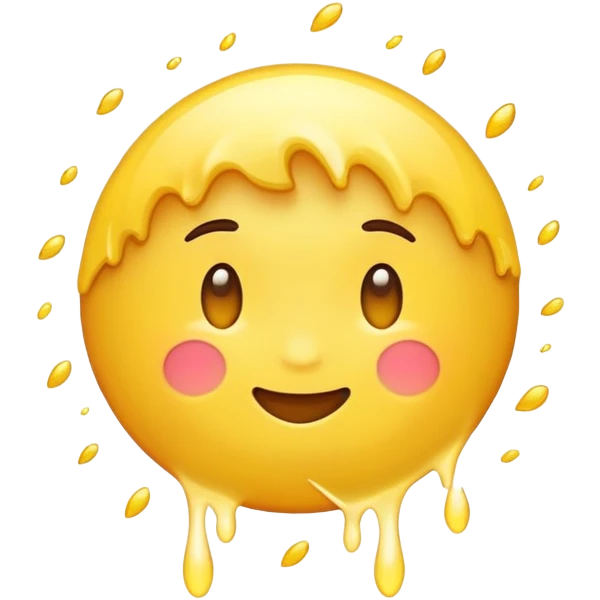 I want a normal emoji with a halo falling from his side emoji