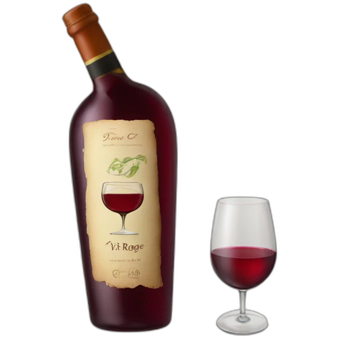 Vin rouge emoji