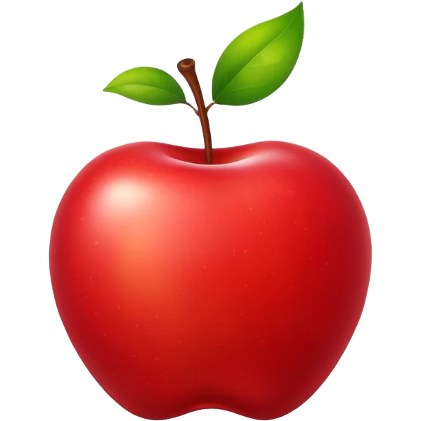 Minecraft apple emoji