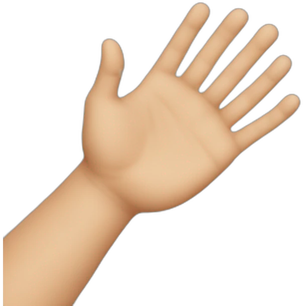 a Hand  emoji