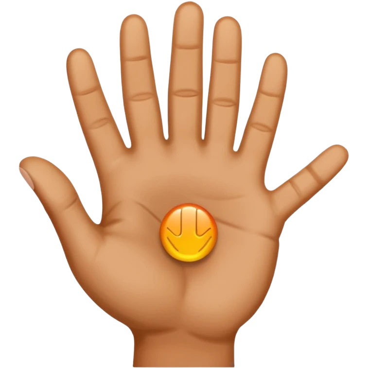 one hand emoji emoji