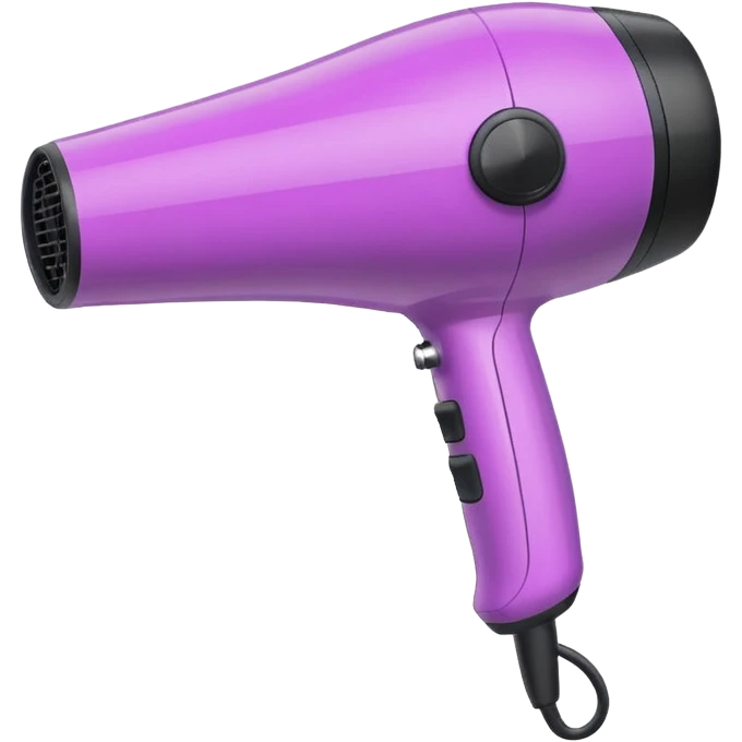 Cute Hair dryer, different designs and pattern emoji