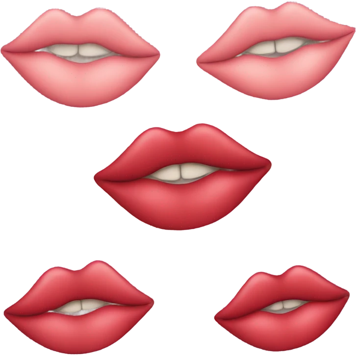 Kiss kiss kiss emoji