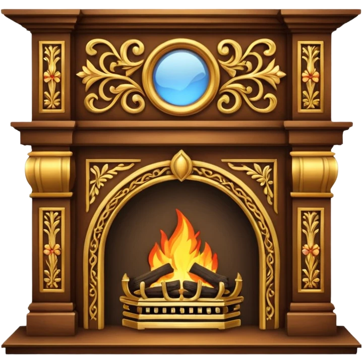 fireplace mantle emoji