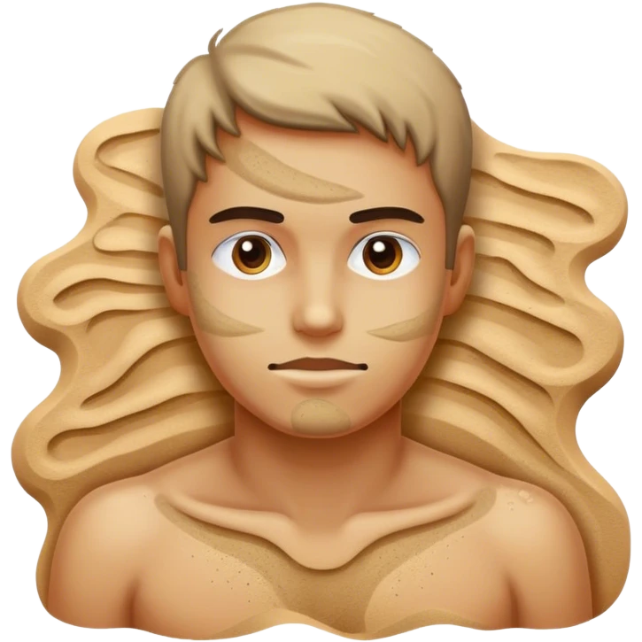 Sand emoji