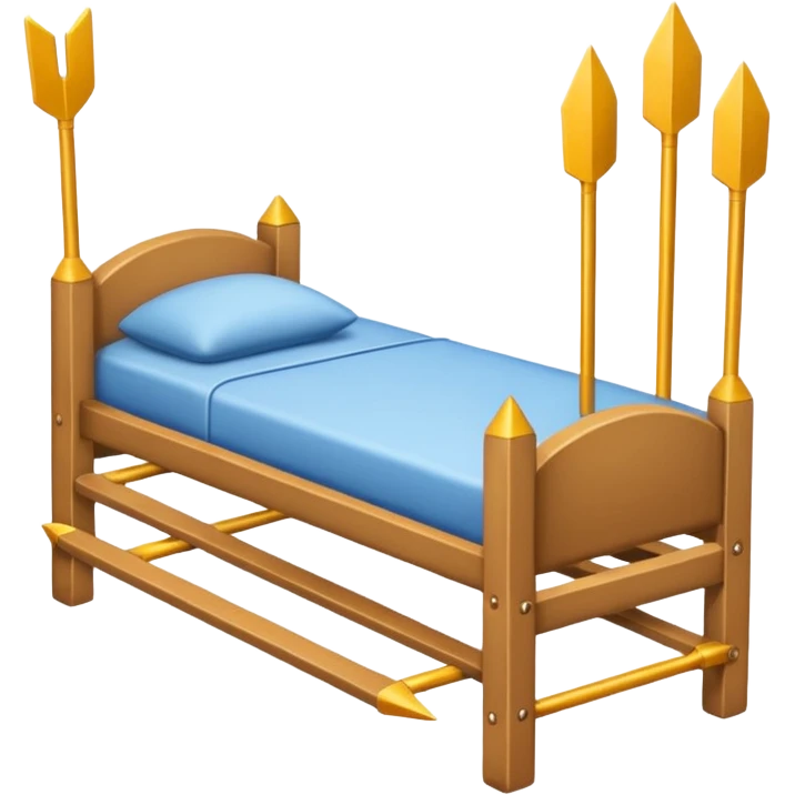 create a cot made up of arrows emoji
