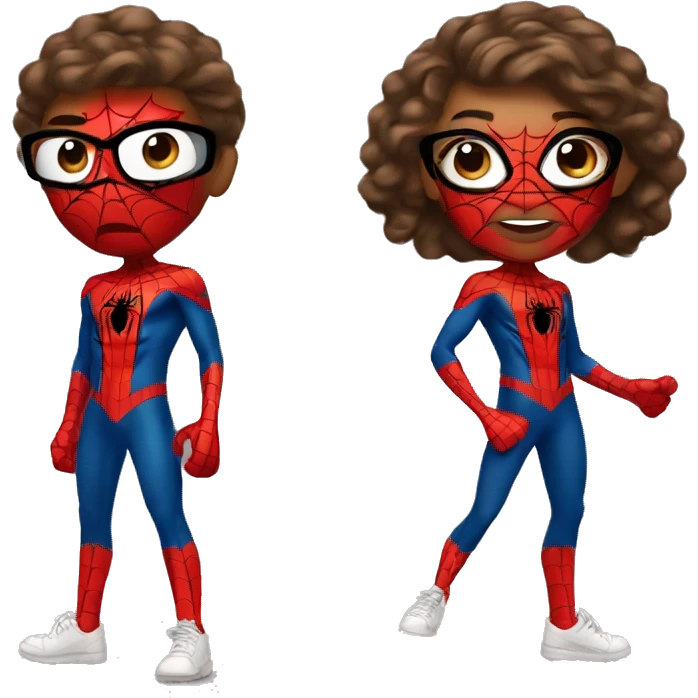 Zendaya like spiderman emoji