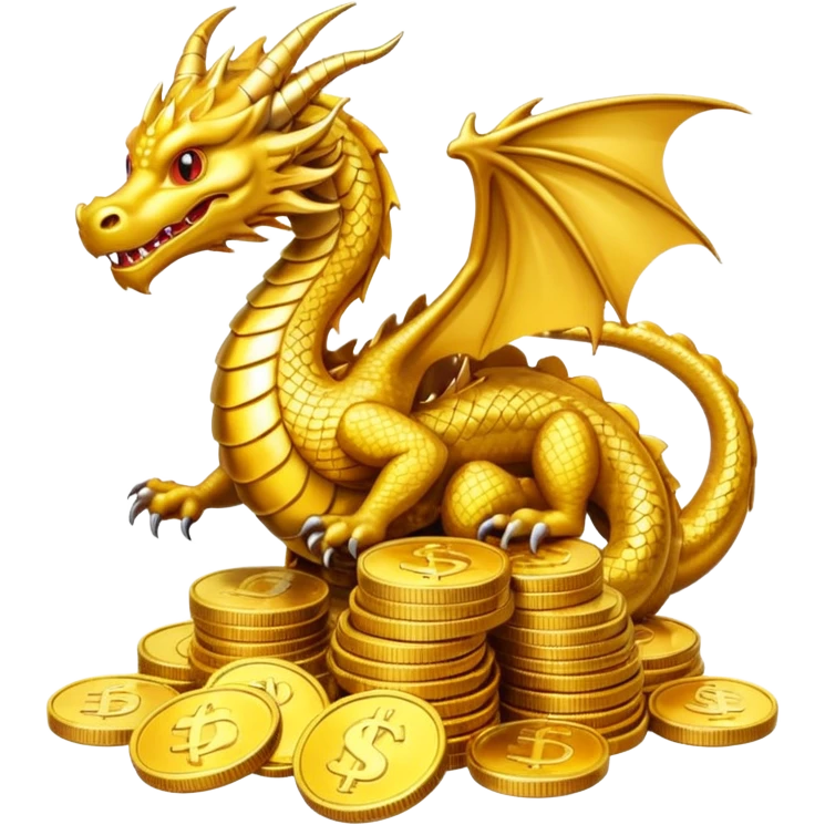 strack coins dragon emoji