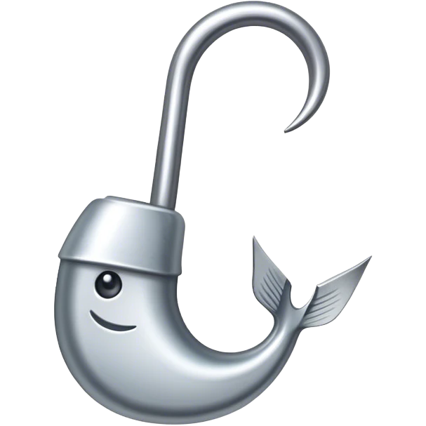 Fishing hook  emoji