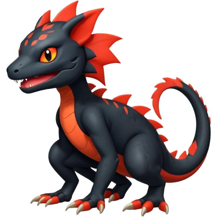 Salandit-Litten-Fakémon-hybrid-creature (full body)  emoji
