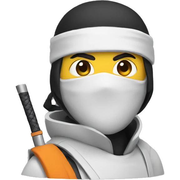 Ninja with Clem writing on top emoji