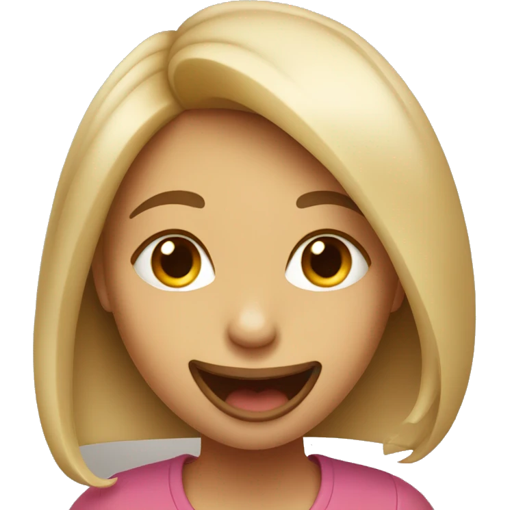 Girl with tongue out   emoji