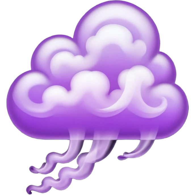 purple smokin emoji