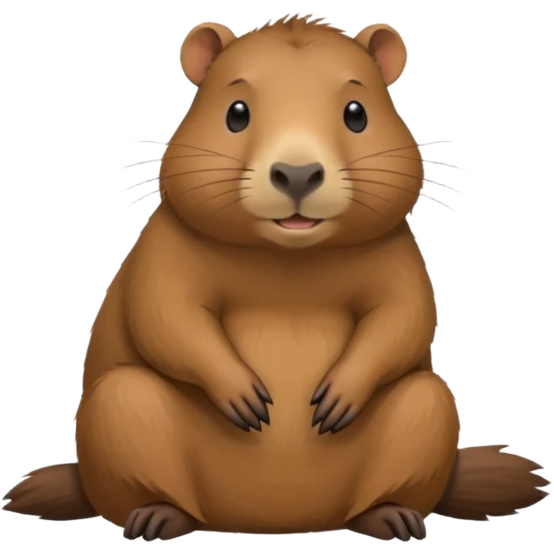 Capybara emoji