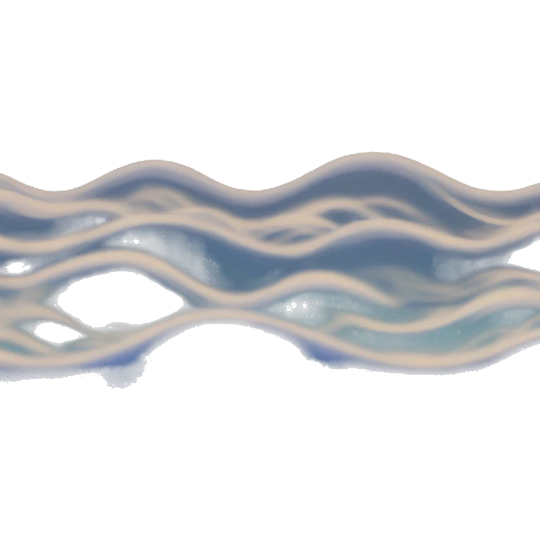 Text saying: "100 waves" emoji