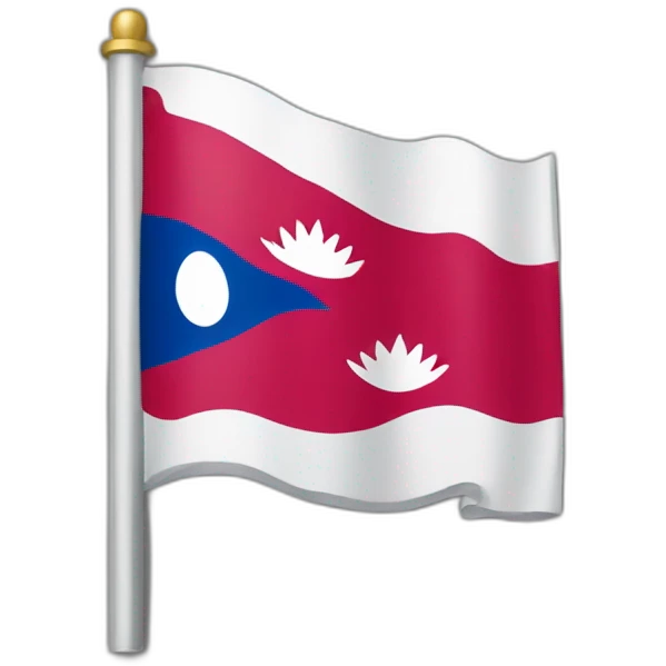 Country flag nepal emoji