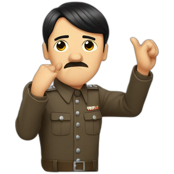 hitler dab emoji