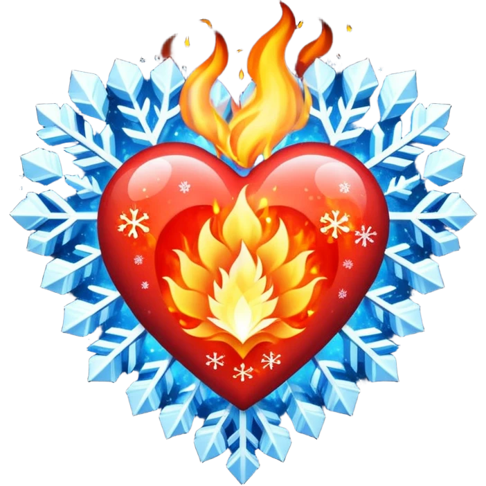 ❤️‍🔥❄️ emoji