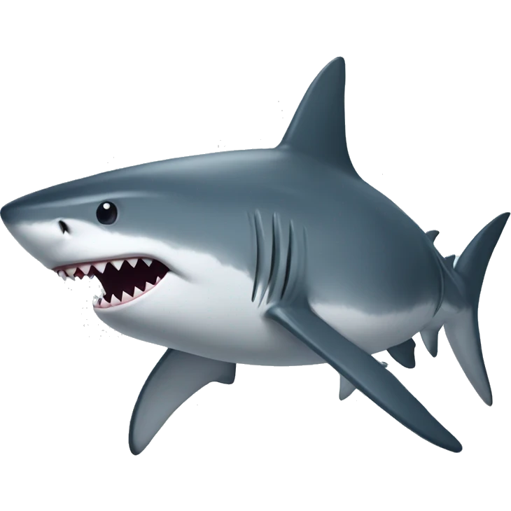 shark with topha emoji