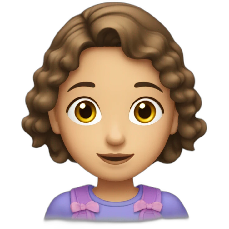 Niña Canche diciendo como es posible este suceso emoji