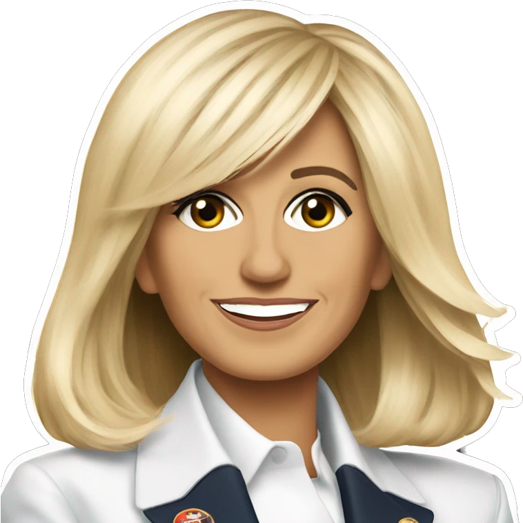 Brigitte macron emoji