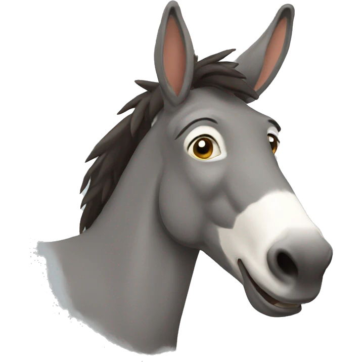 Donkey teaching  emoji