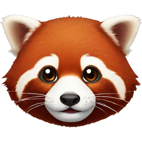 red panda emoji