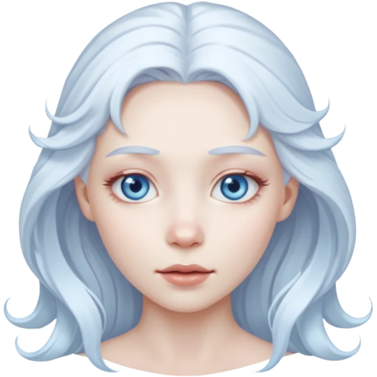 albino ice princess emoji