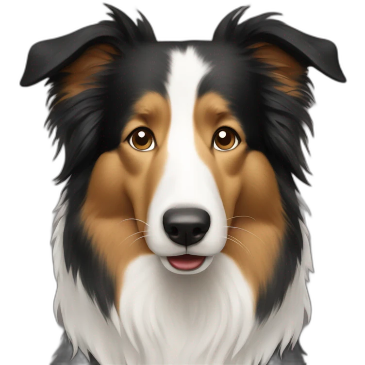 Collie emoji