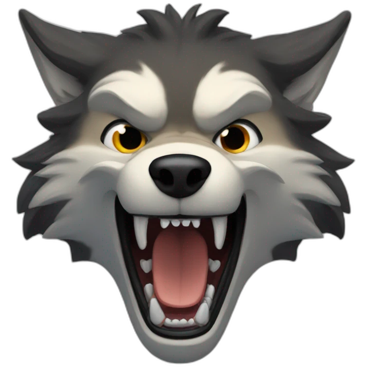 Fenrir growling emoji