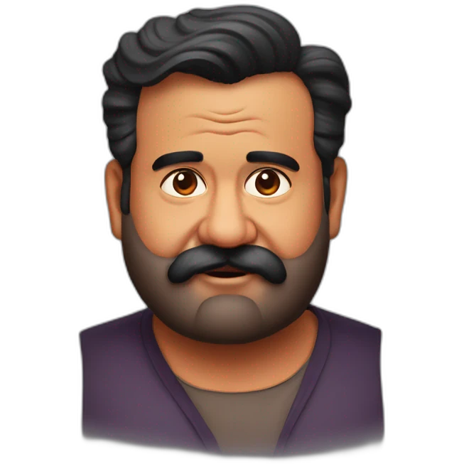 Acter Mohanlal emoji