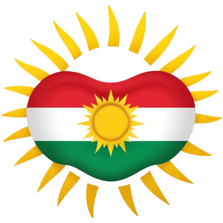 Kurdistan flag emoji