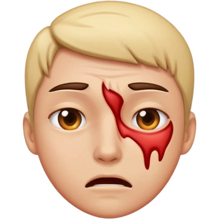 Getting hit emoji