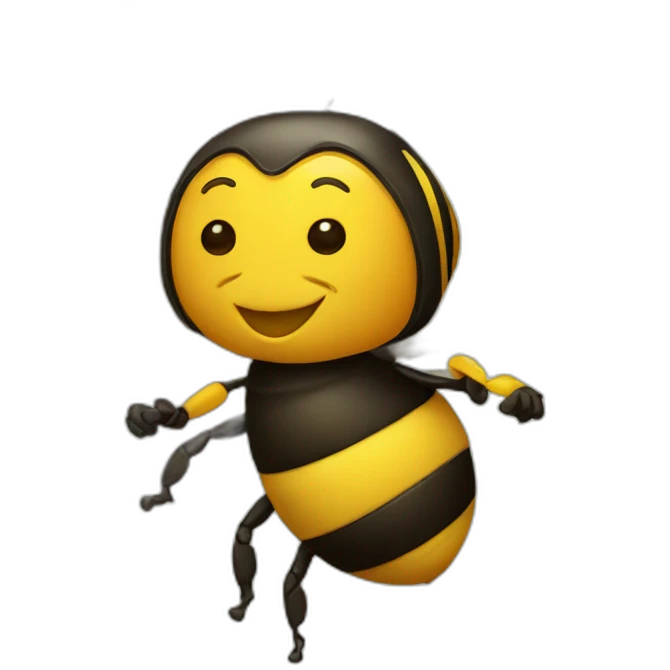bee dancing emoji