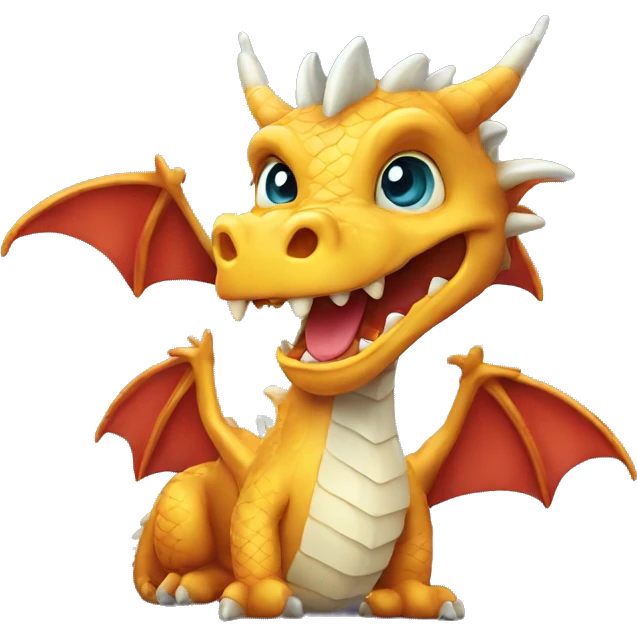 Dragon glace emoji