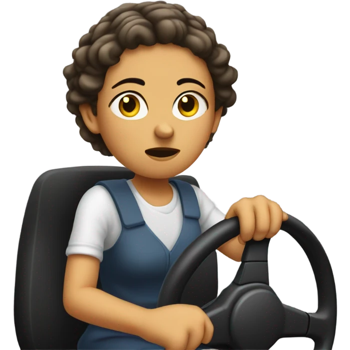 Short lady that can’t drive emoji
