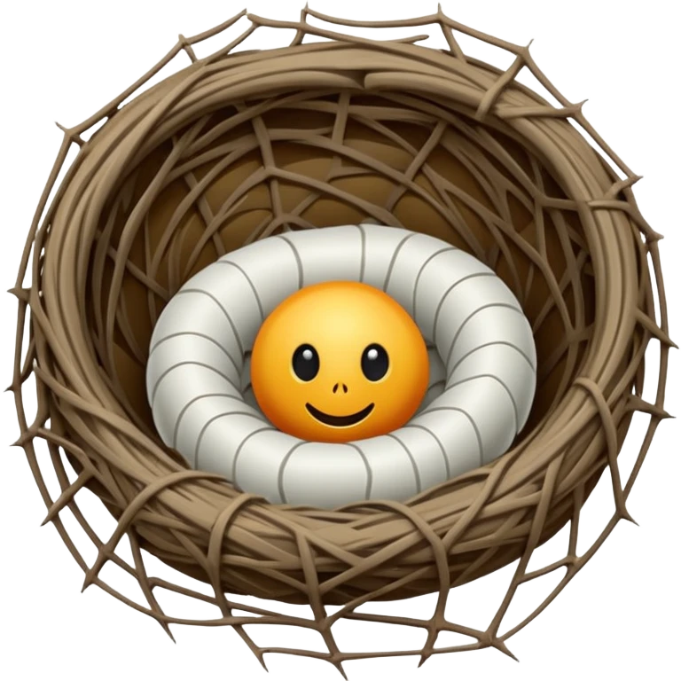 spiderweb nest emoji