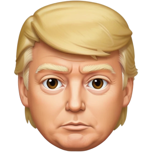 Can you make an emoji of president Trump emoji