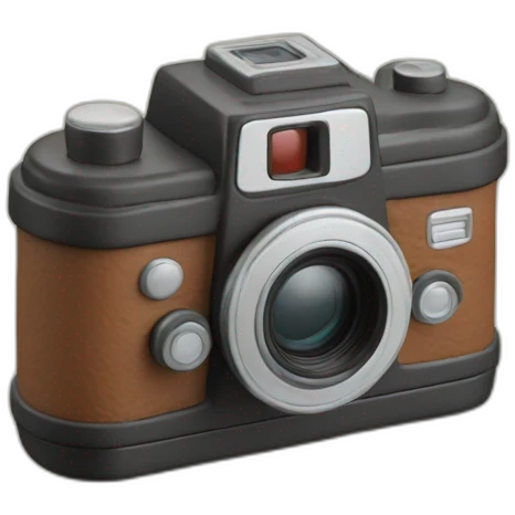 Plasticine Compact Film Camera emoji