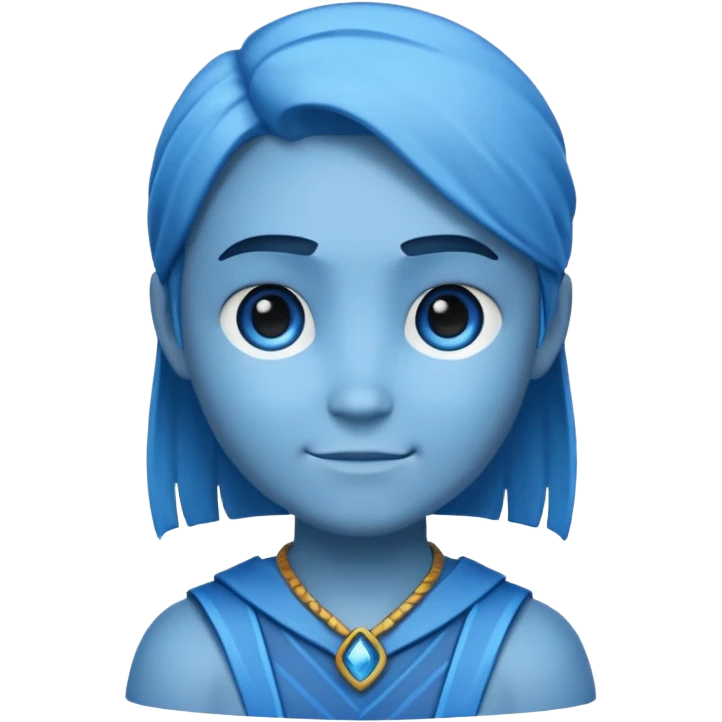 blue avatar emoji