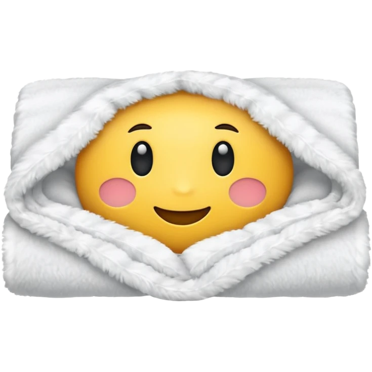 blanket with no face on it emoji