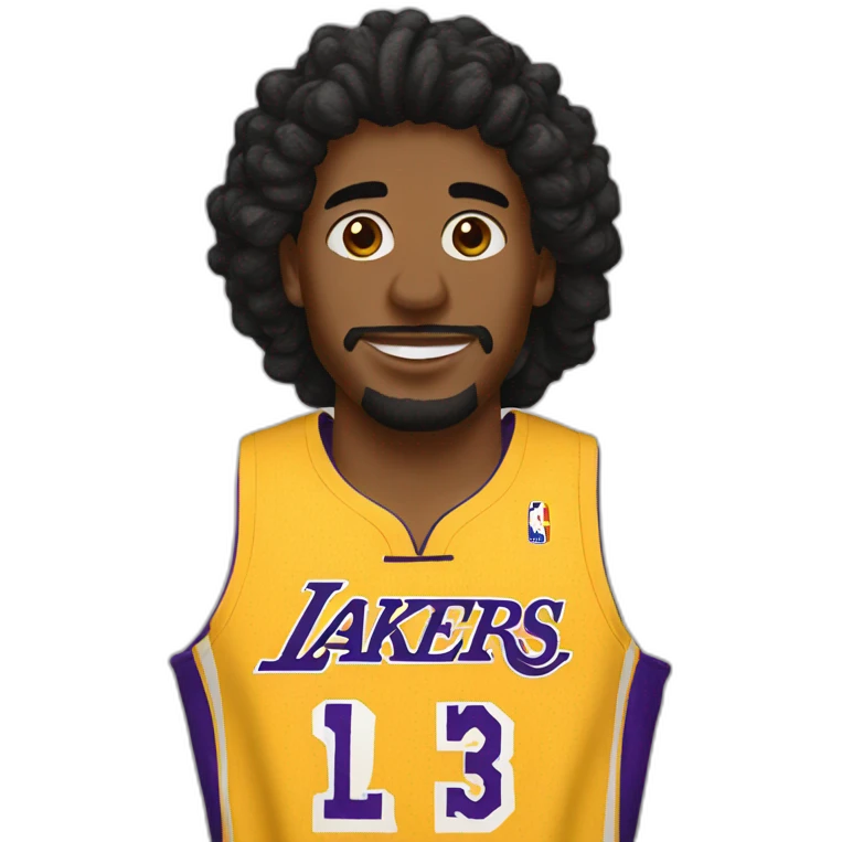 Mailot Lakers emoji