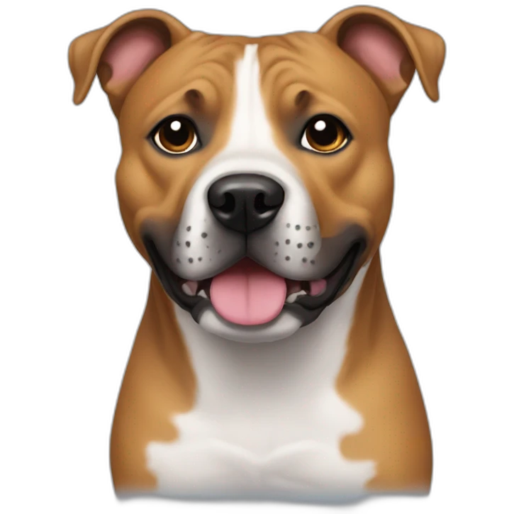 un staffie emoji