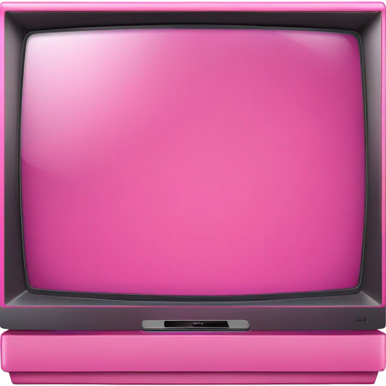Pink tv emoji