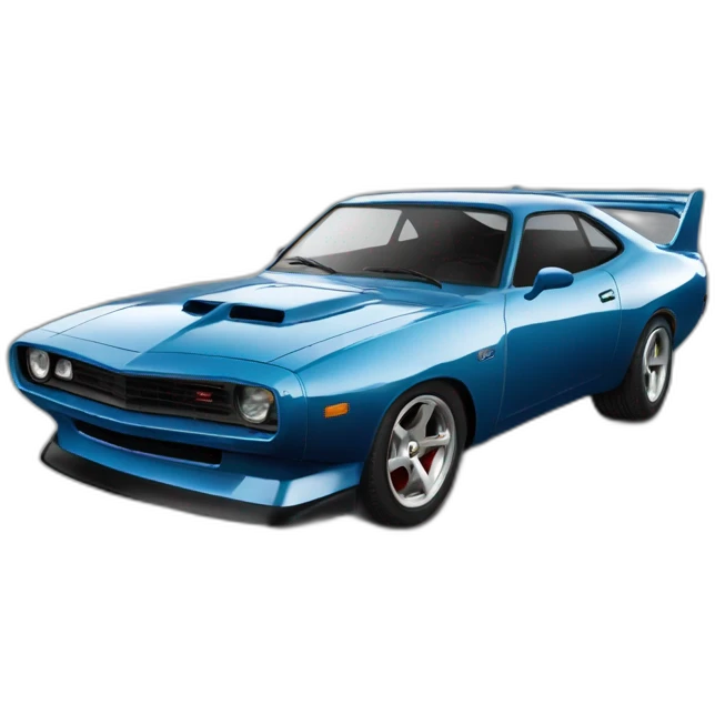 voiture fast and furious paul walker Vin Diesel emoji